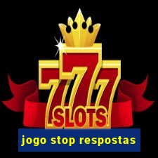 jogo stop respostas